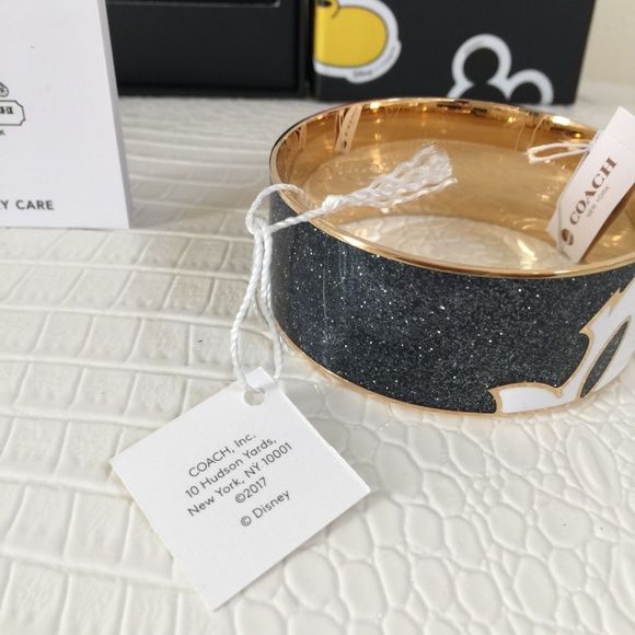 DISNEY x COACH New York MICKEY Bracelet Bangle NEW - Picture 4 of 8